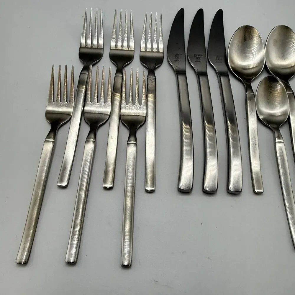 Zwilling J.A. Henckels Opus Satin 3 Settings 15 PC 18/10 Stainless Flatware